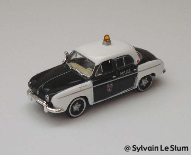  Renault Dauphine Police 1960 