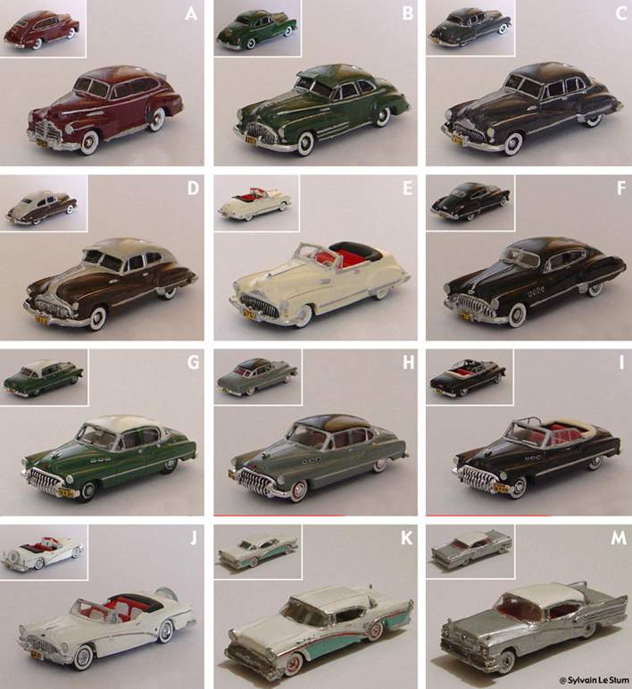 The first picture shows twelve different Buick models A 1941 Sedan Greg's 