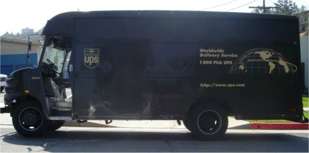 176-z 1921 UPS DELIVERY TRUCK Photo